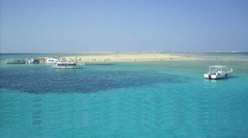 Visit island Utopia from Hurghada - sea trip with transfer from you hotel